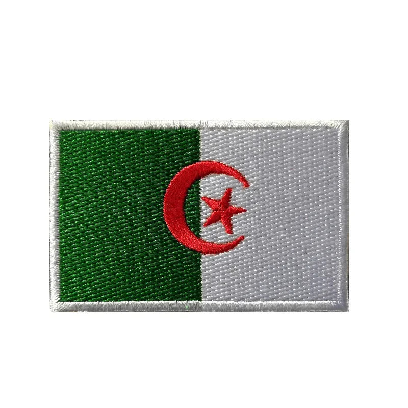 Patche Velcro drapeau de l'Algerie
