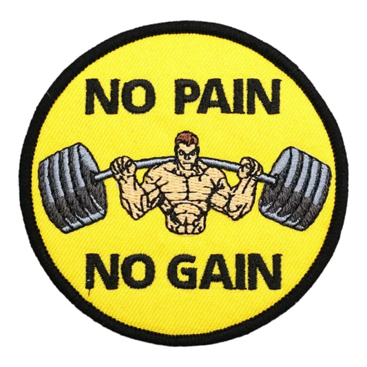 Patche Velcro - No pain No Gain