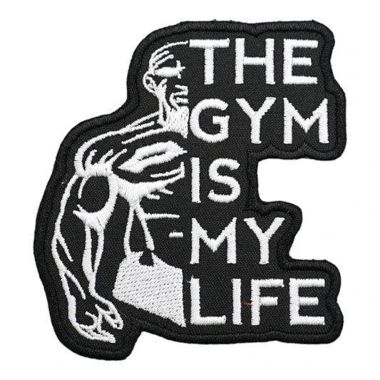 Patche Velcro - The gym is my life