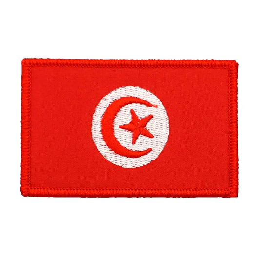 Patche Velcro - Drapeau Tunisie