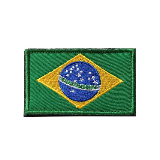 Patche Velcro drapeau du Brésil