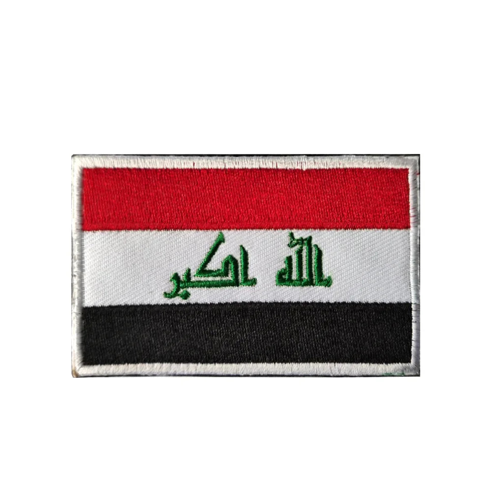 Patche Velcro drapeau de l'Iraq