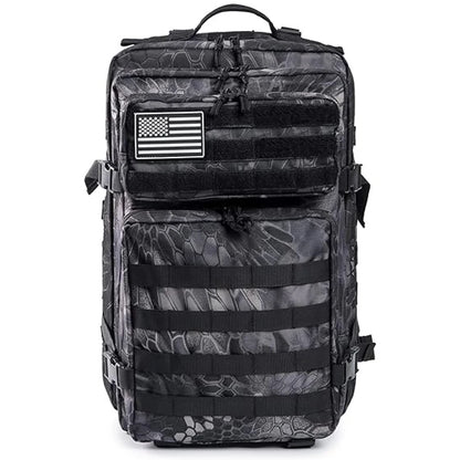 Sac à dos 45L - Camouflage Serpent Noir